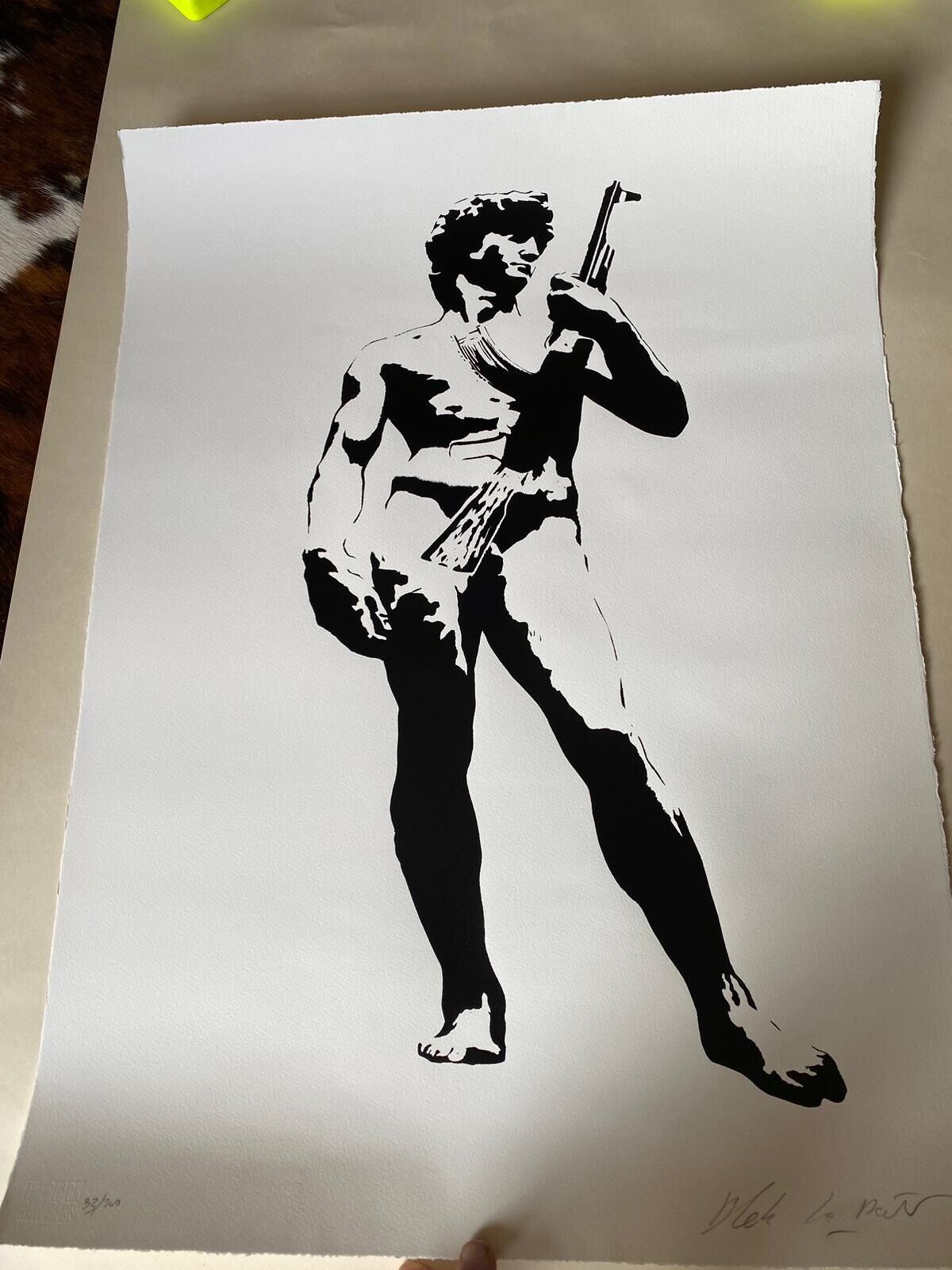 Blek le Rat - Fine Art Print Arterego Art Gallery