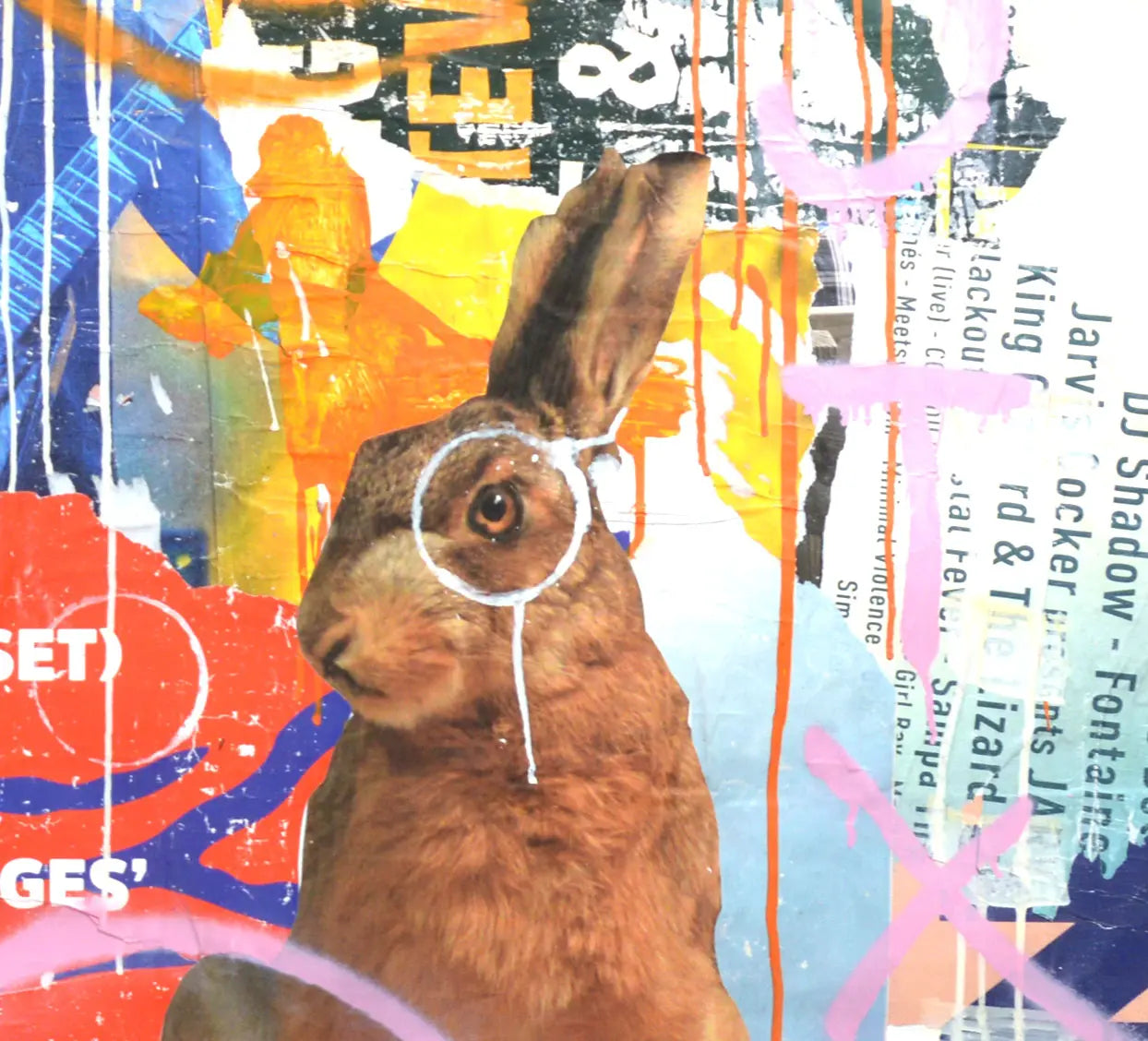 Robin Burger - Acrylic Collage Arterego Art Gallery