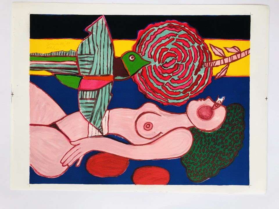 Corneille - Nude Composition Arterego Art Gallery