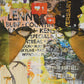 Robin Burger - Acrylic Collage - A Little Bird Arterego Art Gallery