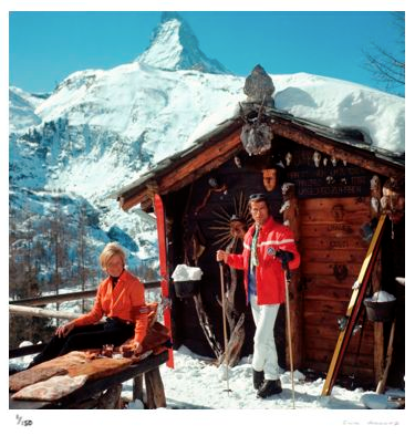 Slim Aarons - Chalet Arterego Art Gallery